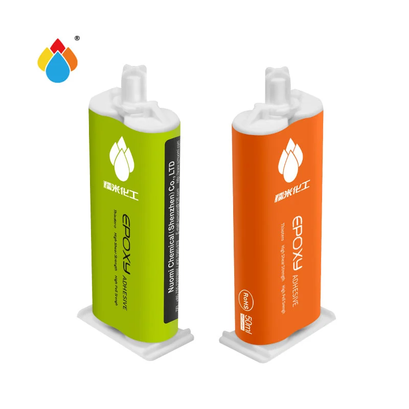Epoxy lim brukes til stive materialer
